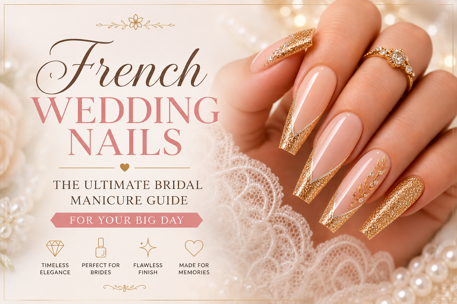 French Wedding Nails: The Ultimate Bridal Manicure Guide for Your Big Day