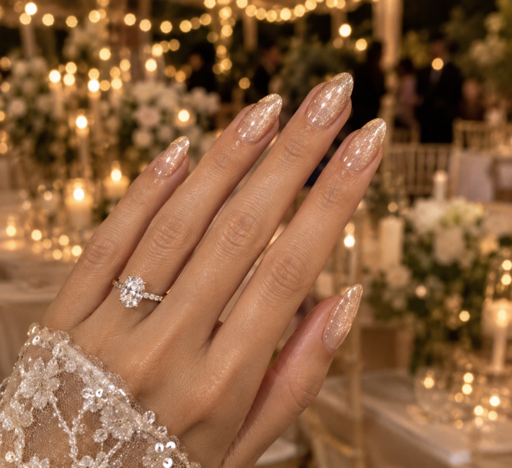 Champagne Glitter Full Set