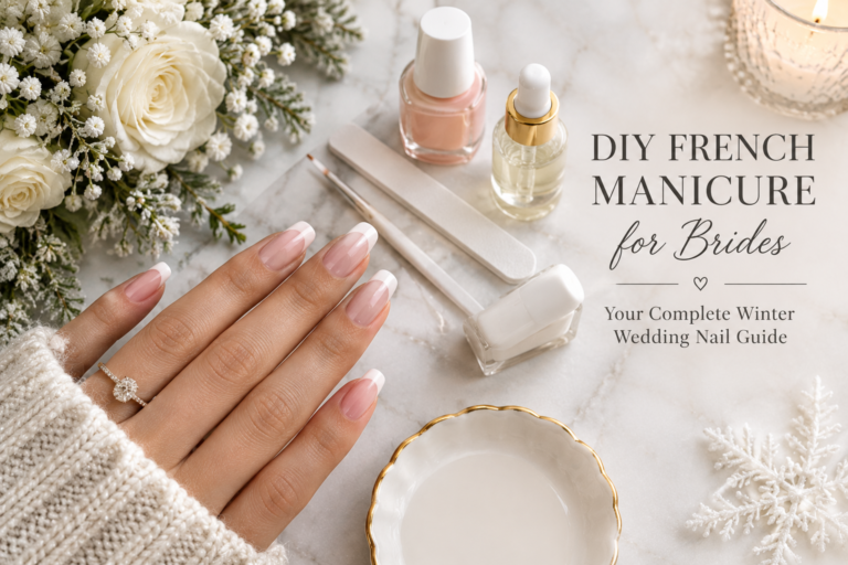 DIY French Manicure for Brides: Your Complete Winter Wedding Nail Guide