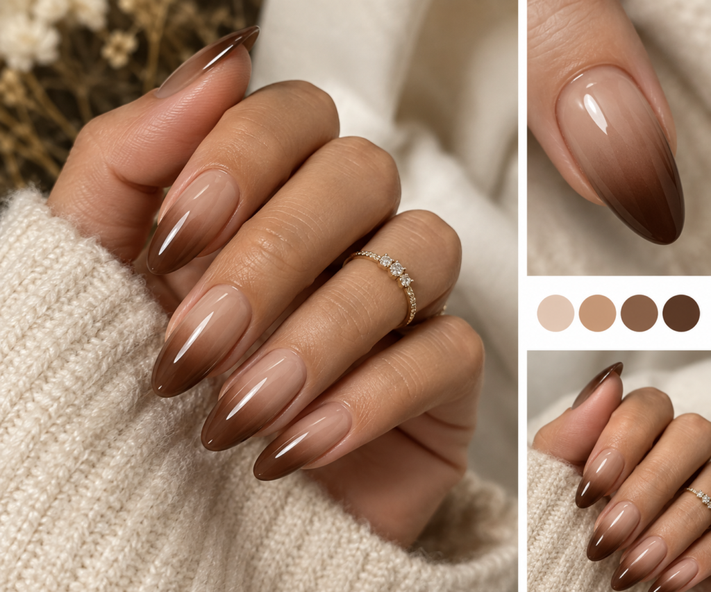 Brown Ombre Fade