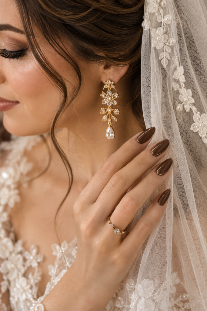 Elegant Bridal Veil Portrait