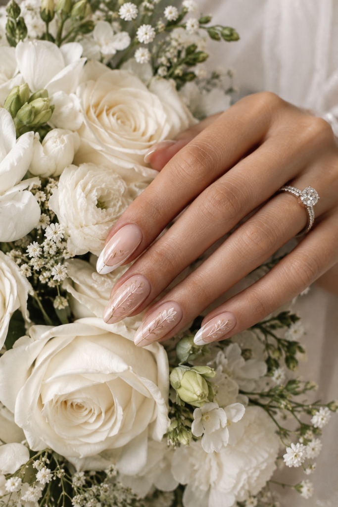 The Rise of Minimalist Bridal Nail Art