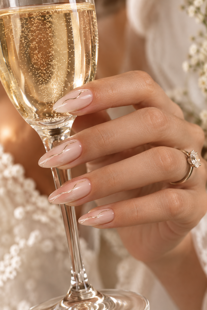 Abstract Single-Line Nails