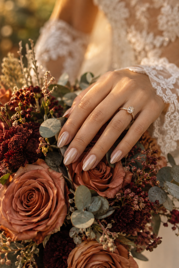 Short Wedding Nails