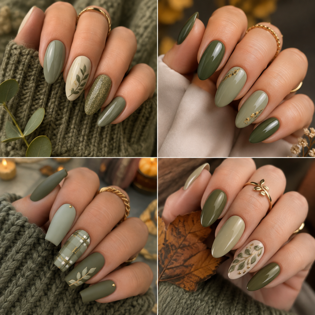 Muted Sage and Olive Greens
