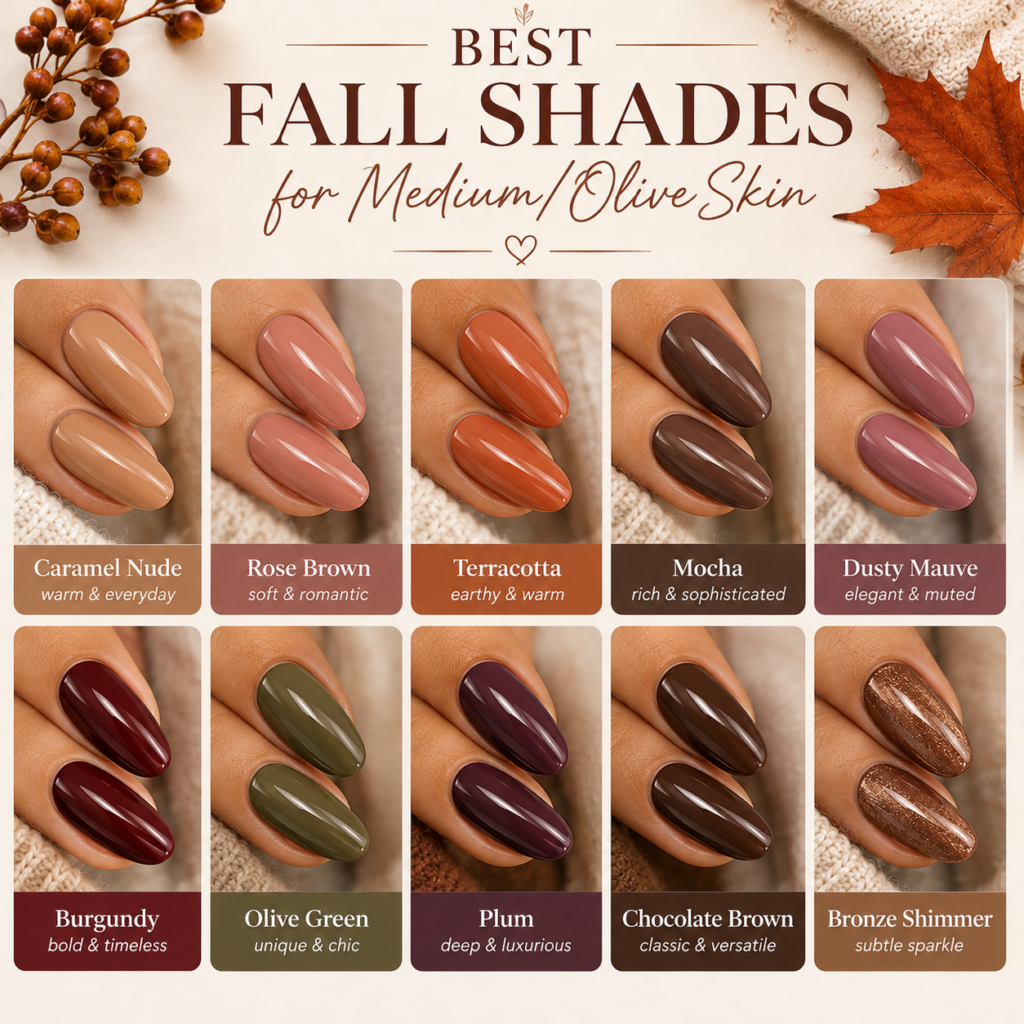 Best Fall Shades for Medium/Olive Skin