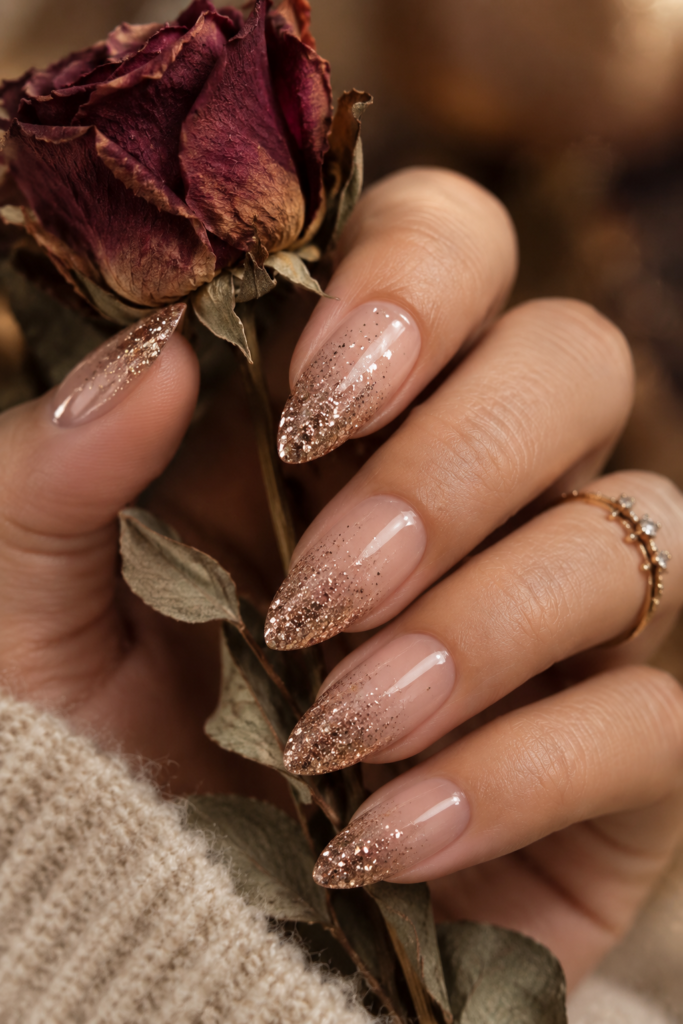 Glitter Fade Bridal Style