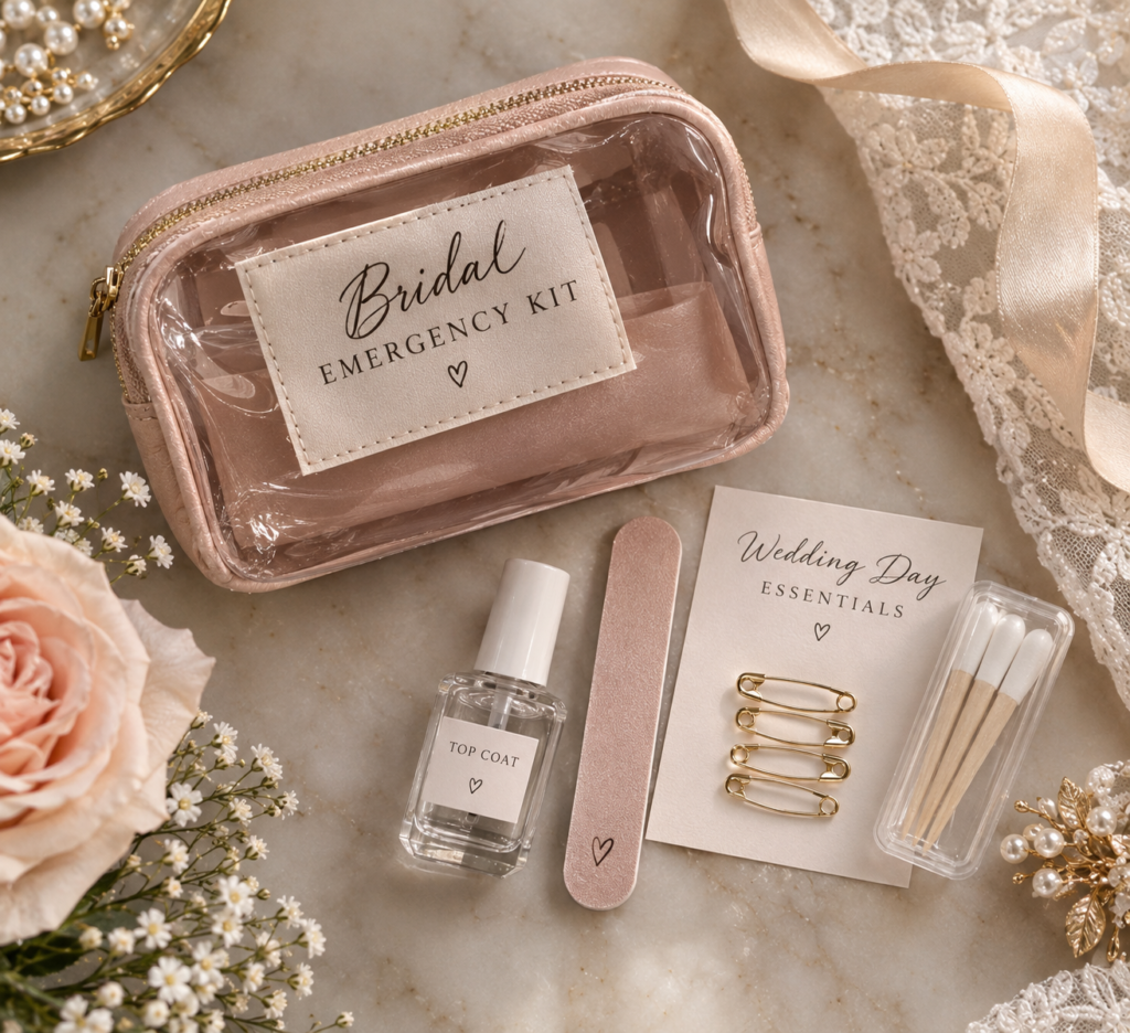 wedding day essentials.