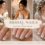 French Tip Wedding Nails