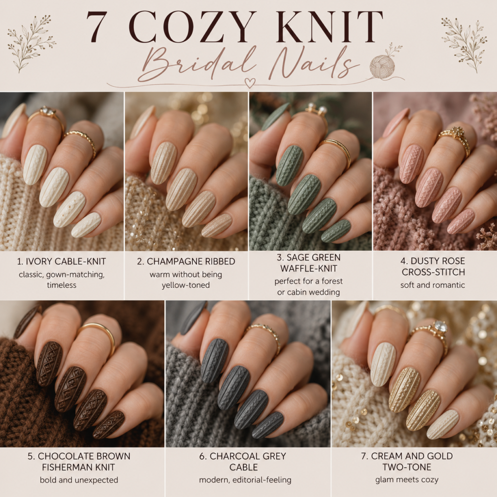Sweater Nail Designs Colors
