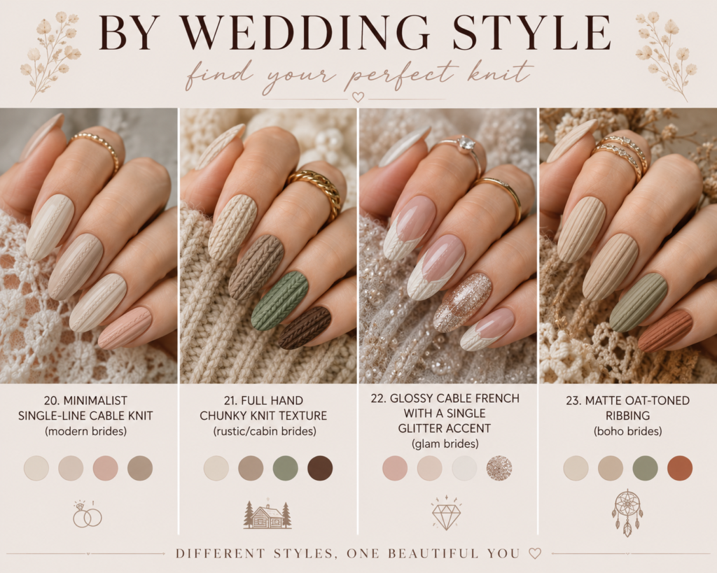 Sweater Nail Design By Wedding Style