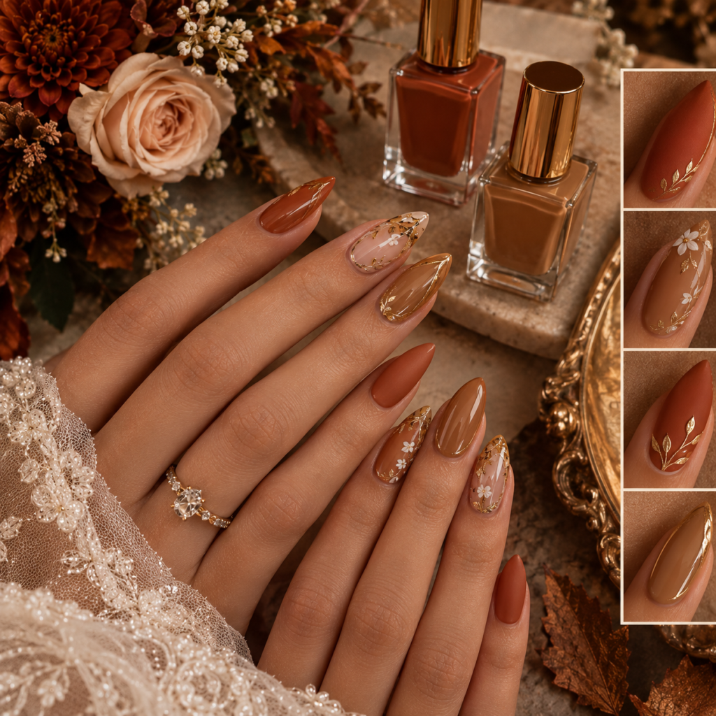 Terracotta and caramel