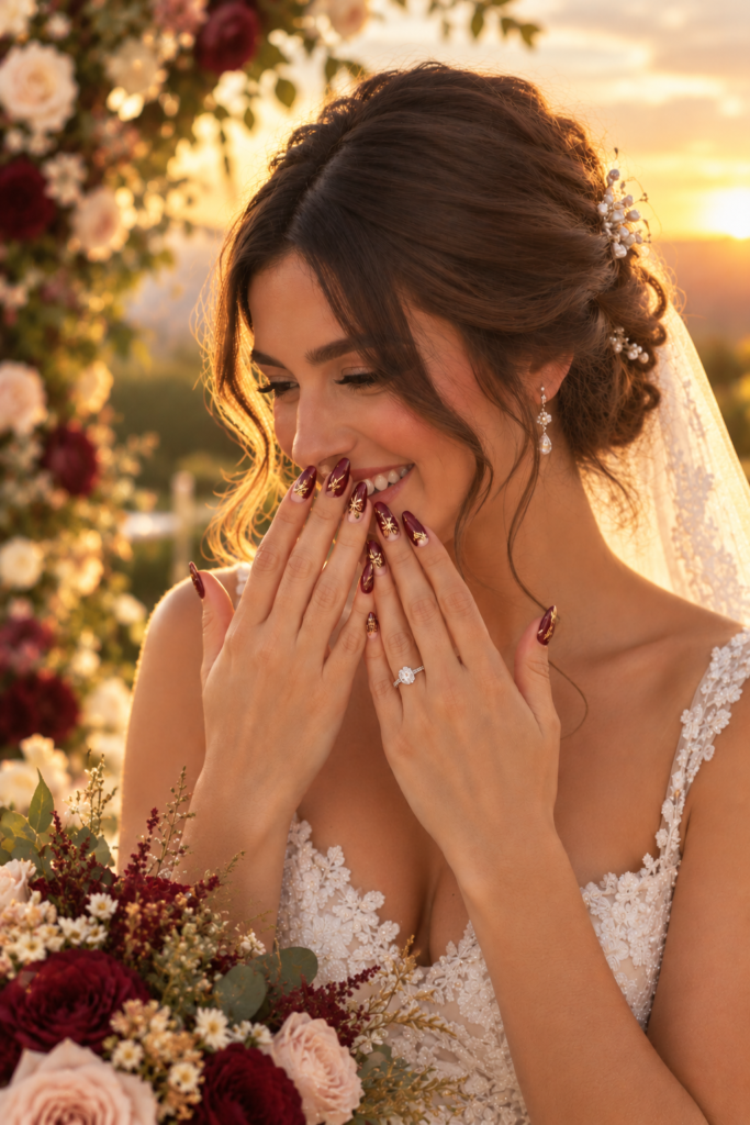 Golden-Hour Bridal Portrait