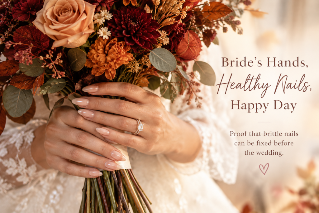 Strong tips, happy heart, and a fall wedding to remember. 🍂💍