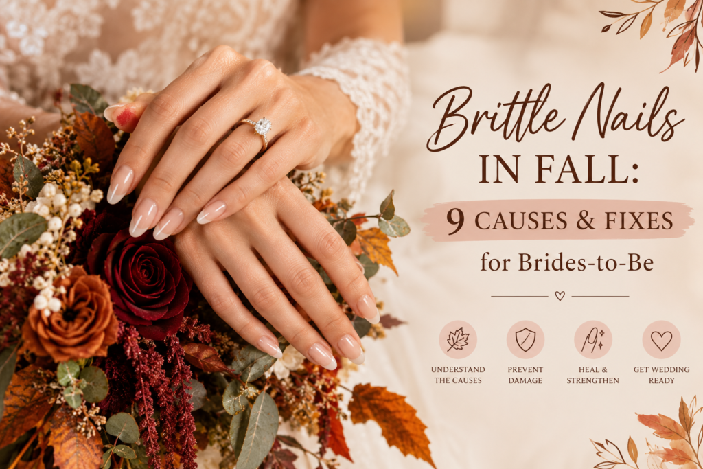 Brittle Nails in Fall: 9 Causes & Fixes for Brides-to-Be
