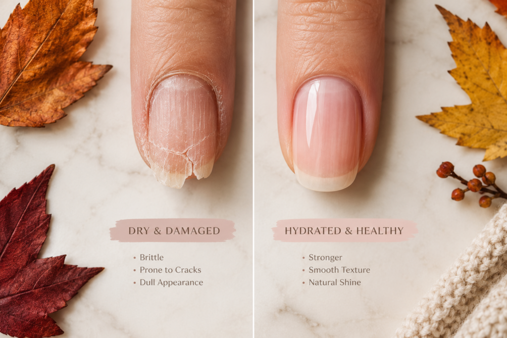 Dry or Hydrated Nail